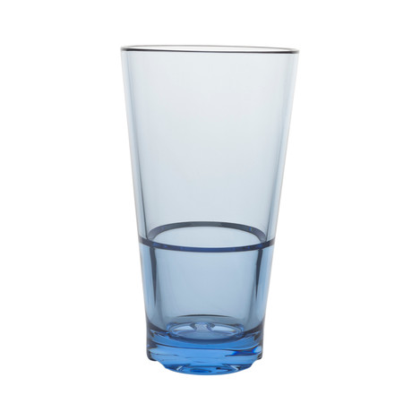 Tall Glass // Pacific Blue // Set of 12