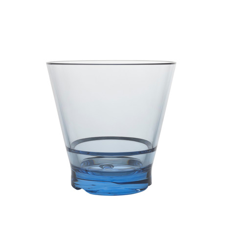 Double Rocks Glass // Pacific Blue // Set of 12