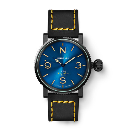 Kingsley 1930 King-Seal Trench Automatic // K-Type3-A-SEAL-BLK-BLU-BYS
