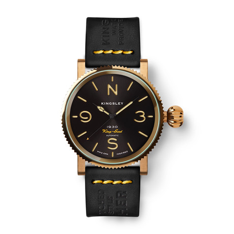 Kingsley 1930 King-Seal Trench Automatic // K-Type3-A-SEAL-GLD-BLK-BYS