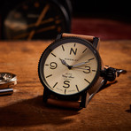 Kingsley 1930 King-Seal Trench Automatic // K-Type3-A-SEAL-BLK-GLD-TAN-24x24