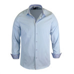 Ronny Modern Fit Long-Sleeve Dress Shirt // Blue (M)