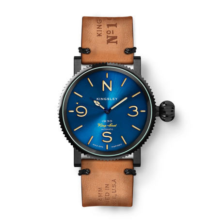 Kingsley 1930 King-Seal Trench Automatic // K-Type3-A-SEAL-BLK-BLU-TAN