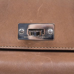 Donny Leather Business Briefcase Bag