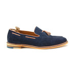 Nene Loafer // Navy + Tan (Euro: 45)