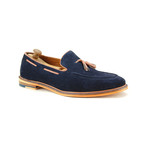 Nene Loafer // Navy + Tan (Euro: 45)