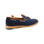 Nene Loafer // Navy + Tan (Euro: 45)