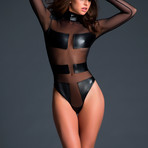 Alixx Sleek + Spectacular Bodysuit // Black (L)