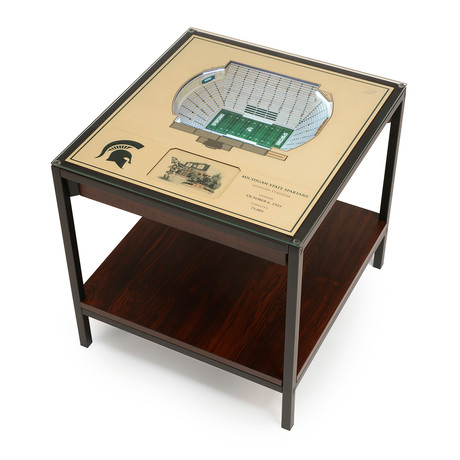 NCAA // Michigan State Spartans// End Table