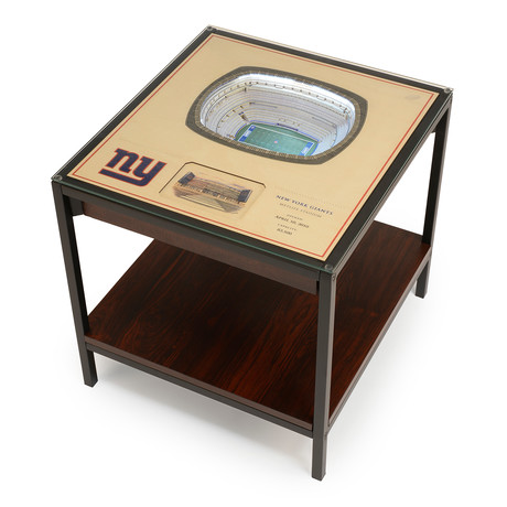 NFL // New York Giants// End Table