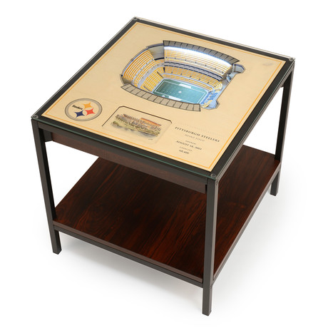 NFL // Pittsburgh Steelers// End Table