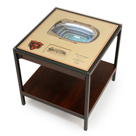 NFL // Chicago Bears// End Table