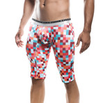 New Hipster Athletic Boxer // Red Pixels (M)