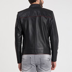 Noah Leather Jacket // Black (S)