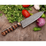 Damascus Kitchen Knife // 9737