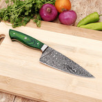 Damascus Vegetable Knife // 9757