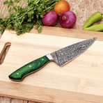 Damascus Vegetable Knife // 9757