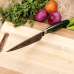 Damascus Vegetable Knife // 9757