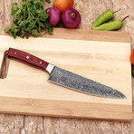 Damascus Kitchen Knife // 9760