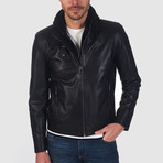 Aiden Leather Jacket // Black (M)