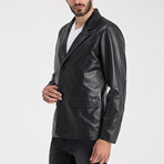 Elijah Leather Jacket // Black (S)