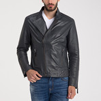 Sebastian Leather Jacket // Gray (S)