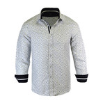 Gerald Modern Fit Long-Sleeve Dress Shirt // White (M)