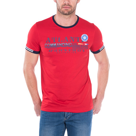 Jaxon T-Shirt Short Sleeve // Red (S)