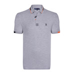 Lennox Polo Shirt Short Sleeve // Grey Melange (S)