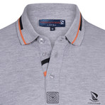 Lennox Polo Shirt Short Sleeve // Grey Melange (S)