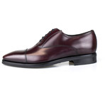 Canali // Leather Oxford // Burgundy (US: 7)