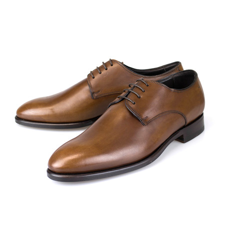 Canali // Leather Derby // Brown (US: 7)