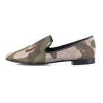 Giuseppe Zanotti // Kevin Mimo Suede Slippers // Camouflage (US: 9)