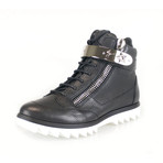 Giuseppe Zanotti // Blitz Lindos Vague Sneakers // Black (US: 9.5)