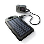 DualCharge // USB Powerbank + Solar Charger
