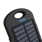 DualCharge // USB Powerbank + Solar Charger