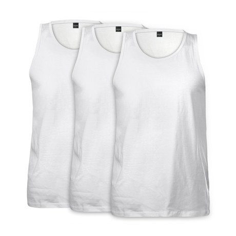 Tank Top // White // 3 Pack (S)