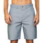 Redondo Stripe Chino Shorts // Navy (34)