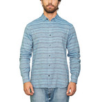 Maldives Linen Blend Shirt // Sea (XL)