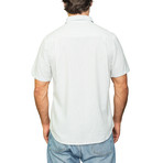 Shores Linen Blend Shirt // Riviera (XL)