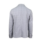 Pal Zileri // Cotton Blend Unstructured 2 Button Sport Coat // Gray (US: 54R)