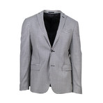 Pal Zileri // Check Wool Blend 2 Button Sport Coat // Black (Euro: 50)