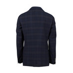 Wool Blend Unstructured 2 Button Sport Coat // Blue (Euro: 50)