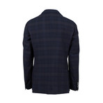 Wool Blend Unstructured 2 Button Sport Coat // Blue (Euro: 44)