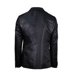 Pal Zileri // Polyester 1 Button Tuxedo Sport Coat // Black (Euro: 44)