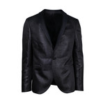 Pal Zileri // Polyester 1 Button Tuxedo Sport Coat // Black (Euro: 44)