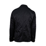 Cotton Unstructured 2 Button Sport Coat // Black (Euro: 52)