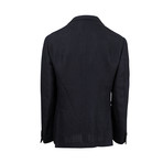 Linen Blend 2 Button Sport Coat // Black (Euro: 44)