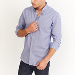 Darst Button-Up // Blue + White (L)