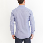 Darst Button-Up // Blue + White (L)
